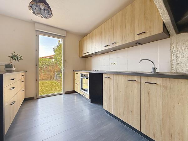 MAZERES : MAISON T4 A VENDRE  AVEC GARAGE, JARDIN ET VUE PYRÉNÉES - SANS TRAVAUX