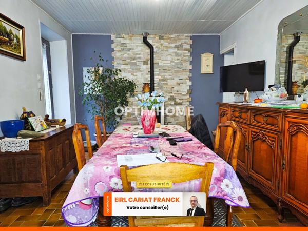 MAISON EN PIERRE DE 155 M2 SUR ÉTAGE, L’ENSEMBLE SUR 14670 M² DE TERRAIN CLOS AVEC DES DEPENDANCES :