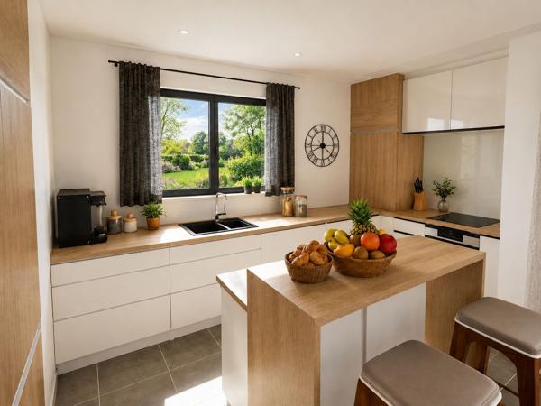 Terrain + Maison à vendre 6 pièces - 110 m²
