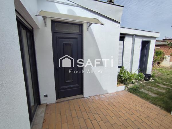 Maison 4 chambres, garage, jardin quartier Blanc Seau