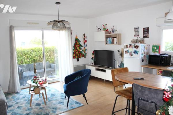 APPARTEMENT T3   Centre de PLESCOP rez de chaussée - 1 place de parking privative + Terrasse