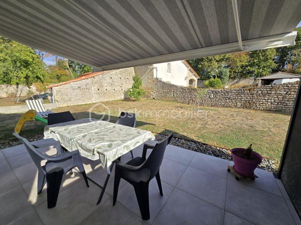 À découvrir à Chauray, dans une impasse au calme et hors lotissement, cette maison de plain-pied construite en 2014, développant environ 88 m² habitables.

Elle offre une agréable pièce de vie d’environ 44 m², lumineuse et conviviale, ainsi que 2 chambres, une salle d’eau et un cellier d’environ 9 m², particulièrement pratique pour le rangement et l’organisation du quotidien.

Côté extérieur, vous profiterez d’un terrain d’environ 500 m² entièrement clôturé, idéal pour profiter des beaux jours en toute tranquillité.

Un garage complète l’ensemble.

Construite selon des standards récents et équipée d’une pompe à chaleur, cette maison bénéficie d’une excellente performance énergétique avec un DPE classé A, permettant de maîtriser les consommations au quotidien.

Les atouts :

Maison de plain-pied
Construction 2014
Environ 88 m² habitables
Pièce de vie d’environ 44 m²
2 chambres
Salle d’eau
Cellier d’environ 9 m²
Garage
Terrain d’environ 500 m² entièrement clôturé
Pompe à chaleur
DPE A
Hors lotissement
Située dans une impasse au calme

Prix : 218 000 €

Une maison récente, économe et facile à vivre, idéale pour un premier achat, un couple ou des personnes recherchant le confort d’un plain-pied à Chauray.

Afin de privilégier les projets sérieux et qualifiés, les visites seront organisées uniquement sur présentation d’une attestation de financement ou d’un justificatif de capacité financière.
