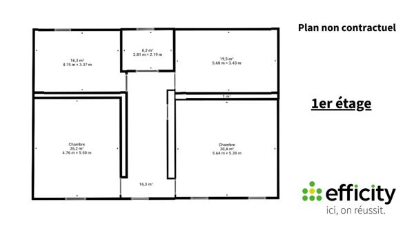 Maison 9 pièces - 280 m² Exclusivité efficity