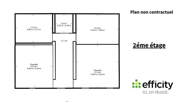 Maison 9 pièces - 280 m² Exclusivité efficity
