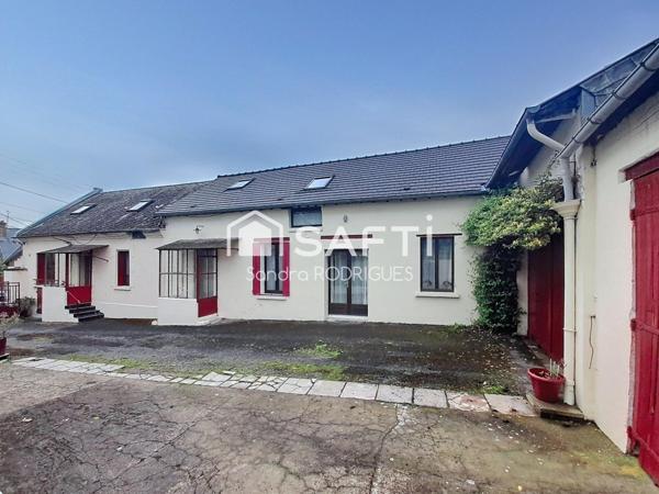 Longère  à la campagne proche de toute commodités, Axe ST.Quentin Laon  et à 3min  Autoroute A26