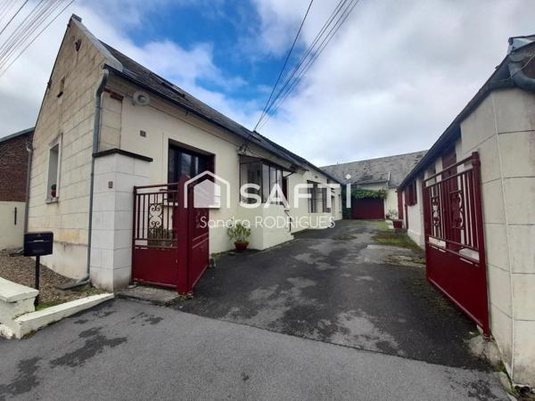 Longère  à la campagne proche de toute commodités, Axe ST.Quentin Laon  et à 3min  Autoroute A26