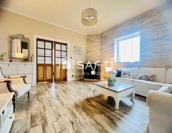 Zéro travaux pour cette maison individuelle proche commodités !