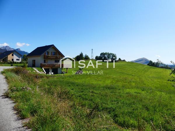 Terrain avec vue et exposition exceptionnelles!