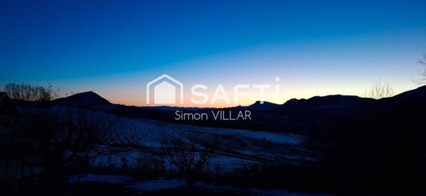 Terrain avec vue et exposition exceptionnelles!