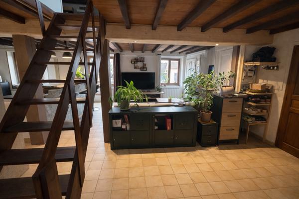 Couzon-au-Mont-d'Or (69270) Dernier étage appartement de charme 57m2 carrez