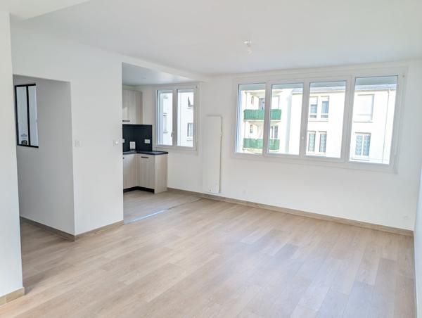 Appartement type 3 + cave + parking libre