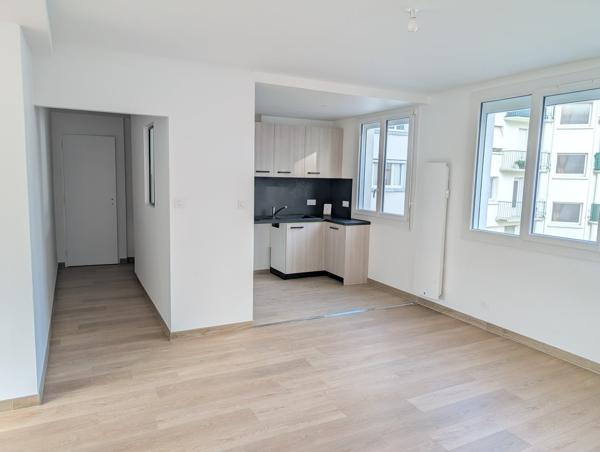 Appartement type 3 + cave + parking libre