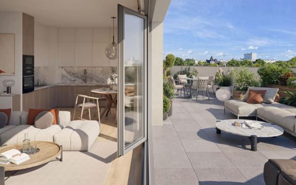 Appartement à vendre    3 pièces • 62,50 m2 Nantes