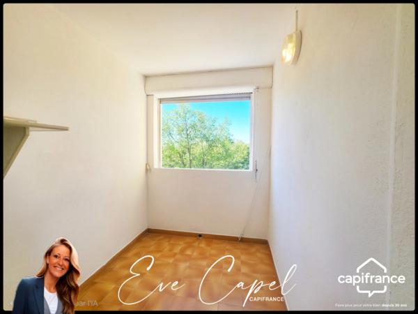 Appartement à vendre 2 pièces LE CAP D'AGDE (34) - T2 avec terrasse couverte sans vis-à-vis + parking privatif