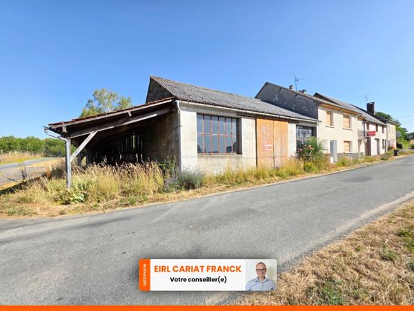 MAISON EN PIERRE DE 116 M2 SUR ÉTAGE, L’ENSEMBLE SUR 1744 M² DE TERRAIN CLOS AVEC DES DÉPENDANCES :