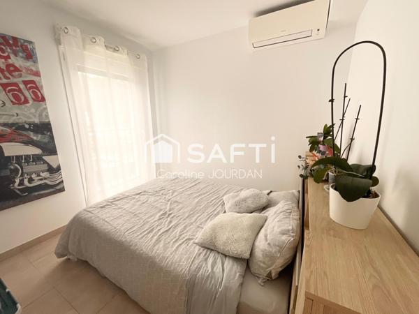 Nice Ouest - rue Jules Bianchi - 3 / 4 pcs 64m2 - cave - place de parking couverte en sous sol