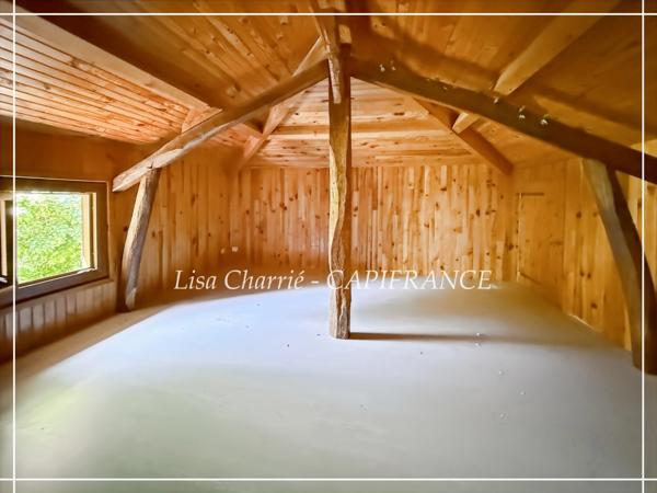 Maison en colombages à vendre 6 pièces proche de NOGARO (32) de 131 m2 habitables sur 18000 m2 de terrain