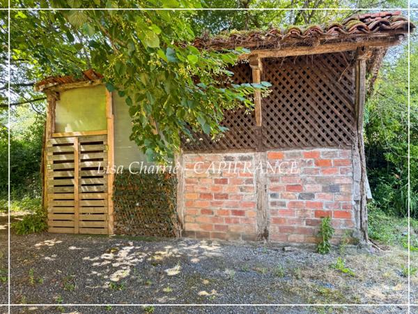 Maison en colombages à vendre 6 pièces proche de NOGARO (32) de 131 m2 habitables sur 18000 m2 de terrain