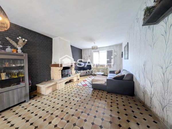 Belle maison de 84m² sur sous-sol, 3 chambres + terrain de 573m²