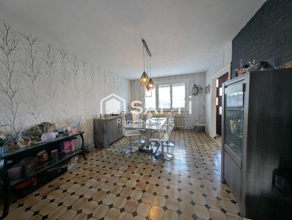 Belle maison de 84m² sur sous-sol, 3 chambres + terrain de 573m²