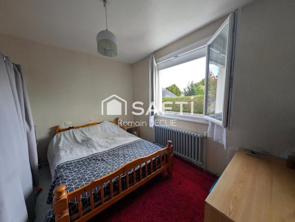 Belle maison de 84m² sur sous-sol, 3 chambres + terrain de 573m²