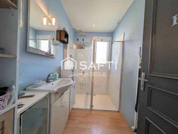 Belle maison de 84m² sur sous-sol, 3 chambres + terrain de 573m²