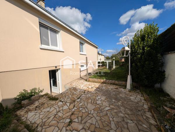Belle maison de 84m² sur sous-sol, 3 chambres + terrain de 573m²