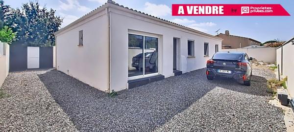 VIlla de 135 m² de plein pied avec piscine sur un terrain de 506m²