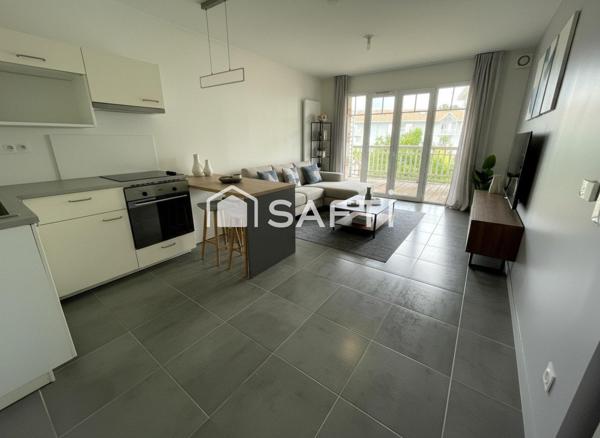 Appartement T2, balcon et place de parking couvert