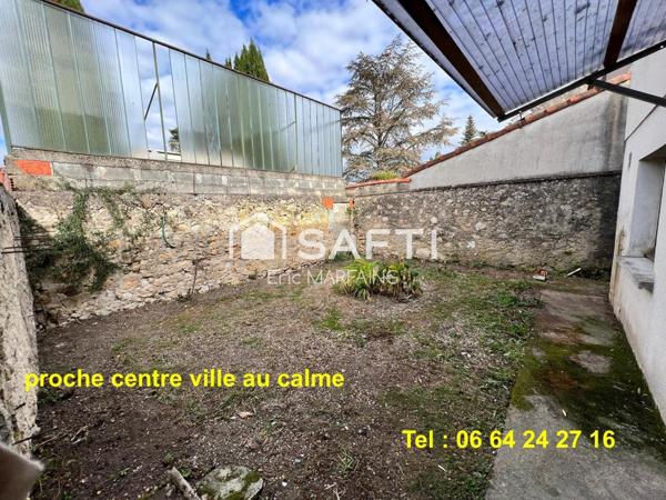 Maison centre Condom – jardin et potentiel locatif