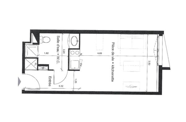Studio 27m2