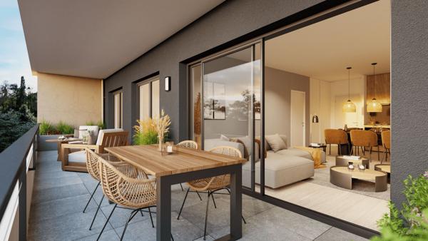 Appartement à vendre |  Marseille 10 |  3 pièces | 60 m²