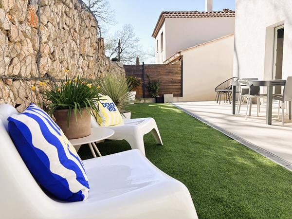 Secteur résidentiel de Venelles Villa individuelle T4 (construction 2021) avec garage attenant sur parcelle de terrain clos de 248 m²