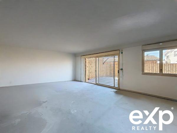 Appartement duplex avec jardin privatif