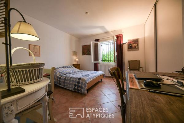 L’horizon pour voisin, maison de plain-pied avec piscine.