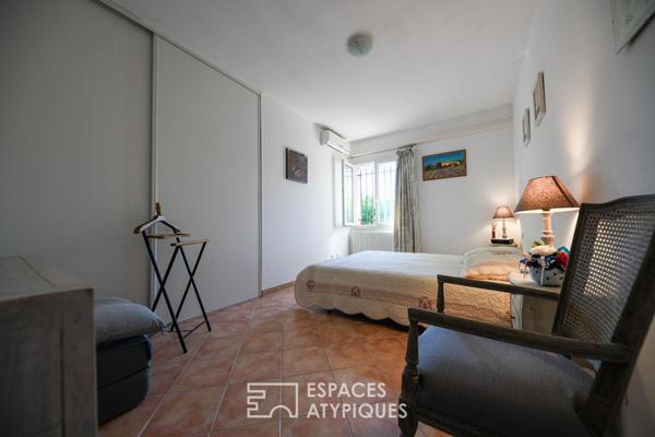 L’horizon pour voisin, maison de plain-pied avec piscine.