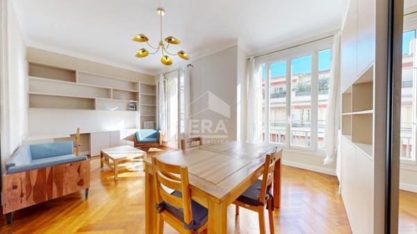 NICE - MUSICIENS : JOLI F2 TRAVERSANT AVEC BALCONS EN AVANT DERNIER ÉTAGE