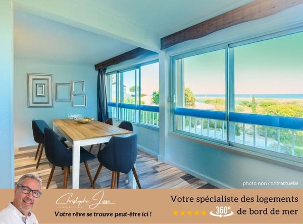 Appartement  4-6 couchages vue mer