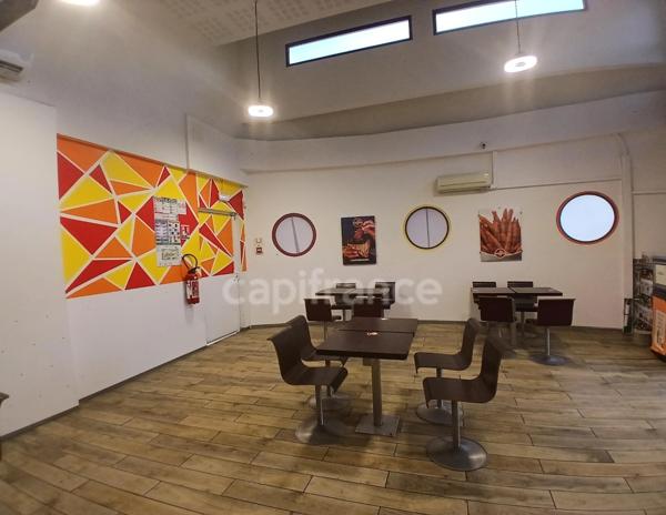 FOND DE COMMERCE 200m² RESTAURATION RAPIDE- LE MARIN