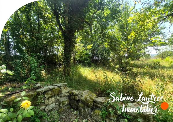 Vénès (81440) Terrain Constructible de 1 207 m² avec Maison et petite dépendance en pierre