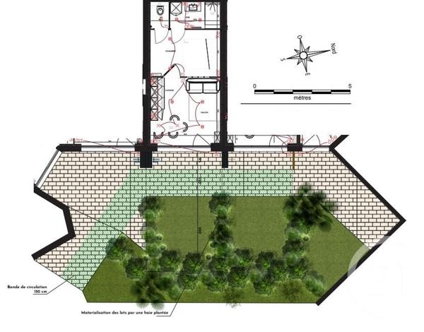 Appartement T2 à vendre  2 pièces - 26,08 m2 FREJUS - 83