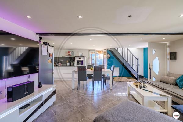 Maison Élisabethville - 96m2, terrain 426m2 - 3 chambres, Epone 78680