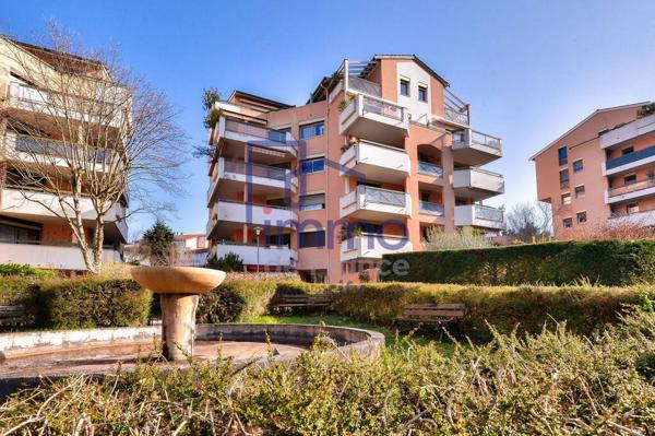 T3 Duplex dernier étage, terrasses, vue parc