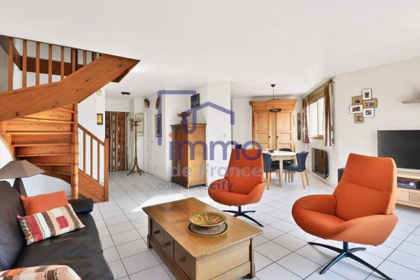 T3 Duplex dernier étage, terrasses, vue parc