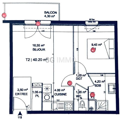 Vente / Appartement T2
