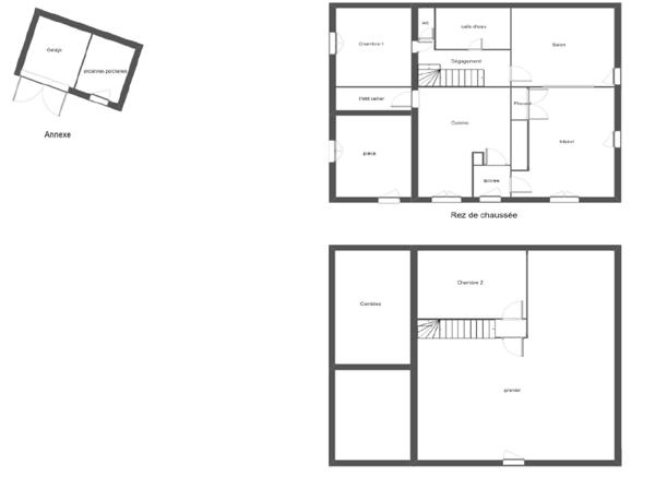 Maison à la campagne à restaurer