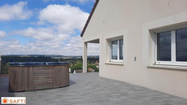 Une vue imprenable sur vallée de l' Yonne