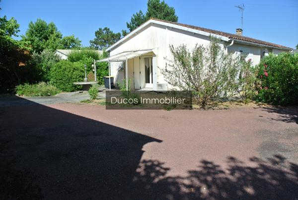 Maison de plain pied 3 chambres et grand garage de 128 m²