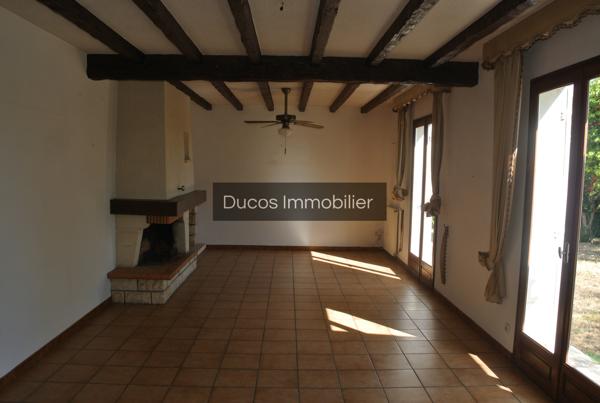 Maison de plain pied 3 chambres et grand garage de 128 m²