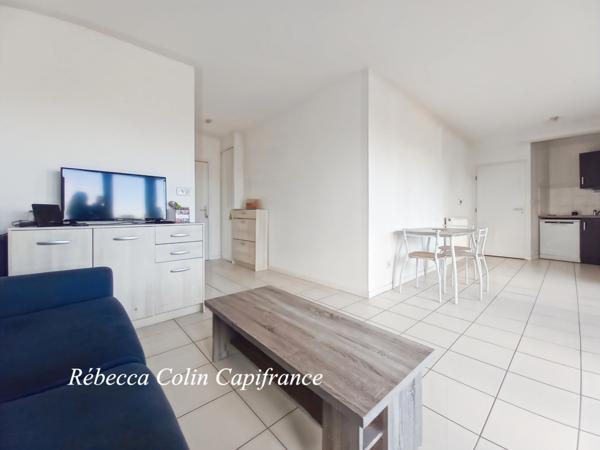 Appartement T2 avec balcon et place de parking